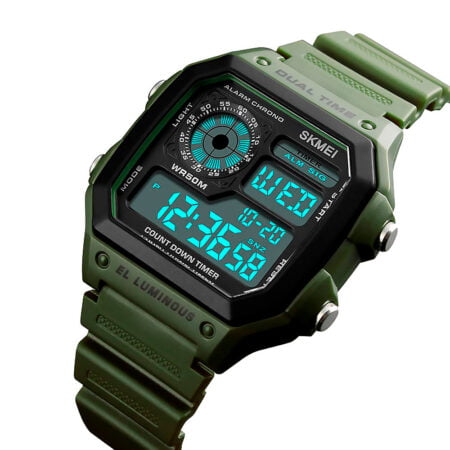 Skmei Clásico Verde 1299