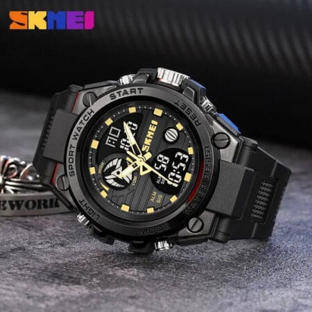 Skmei 2031 Negro & Dorado