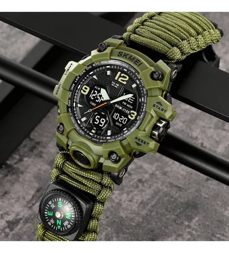 Skmei Verde Militar 1155 Táctico